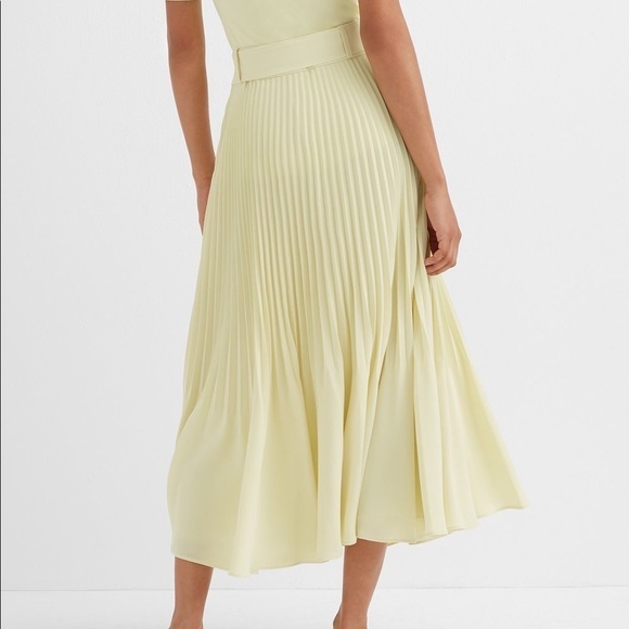 Club Monaco Lime Green Midi length Skirt - Picture 7 of 13